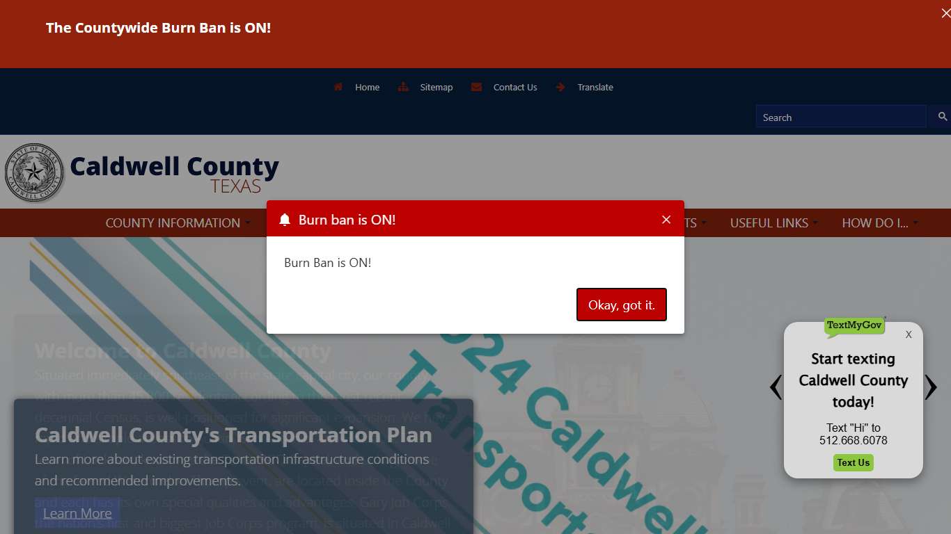 Homepage - Caldwell County, TX